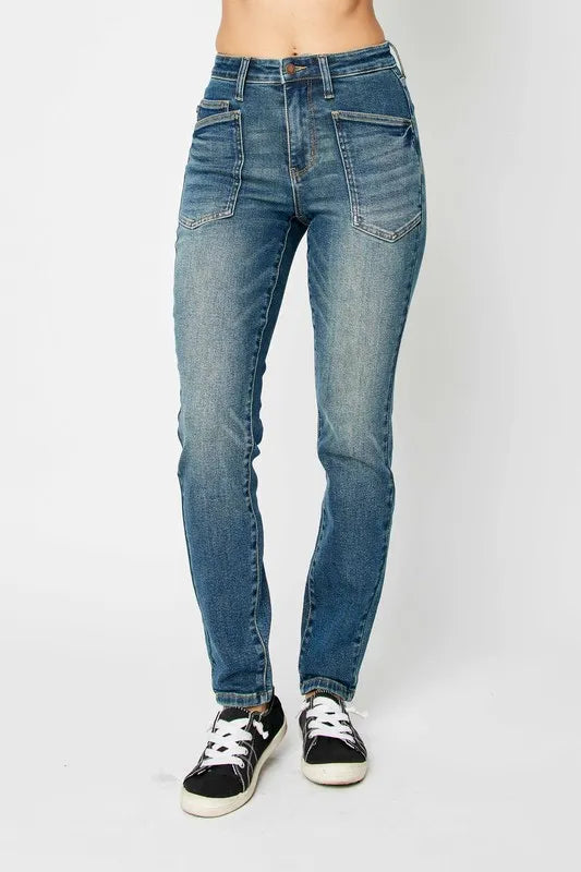 Judy Blue Full Size High Waist Skinny Jeans