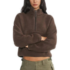 Quarter Zip Fleece Sweatshirts