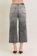 Judy Blue Full Size Wide Leg Capris Jeans Plus Size