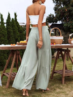 High Waist Wide Leg Pants