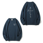Jesus Has My Back Sweatshirt Lightweight