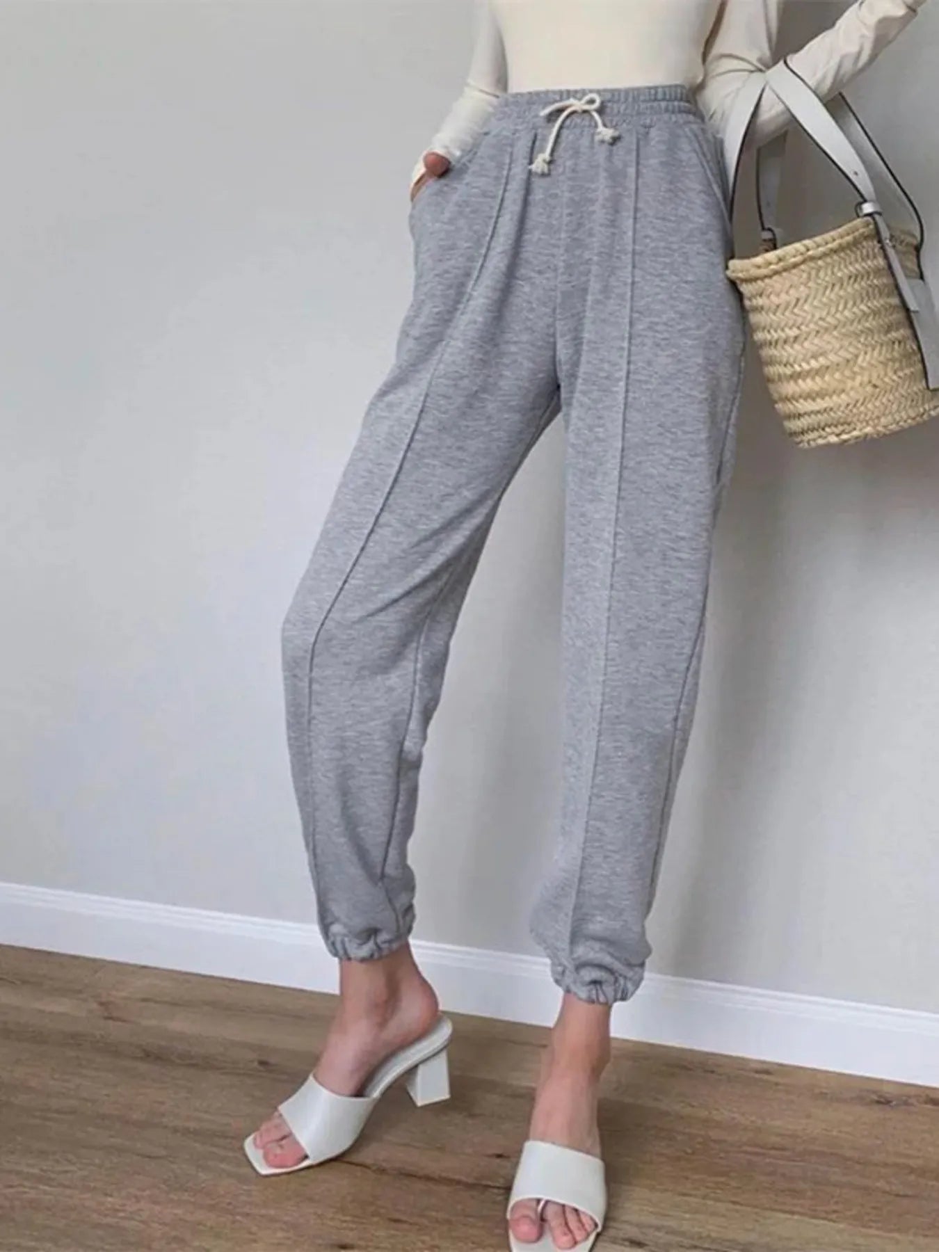 Casual Drawstring Jogger Pants