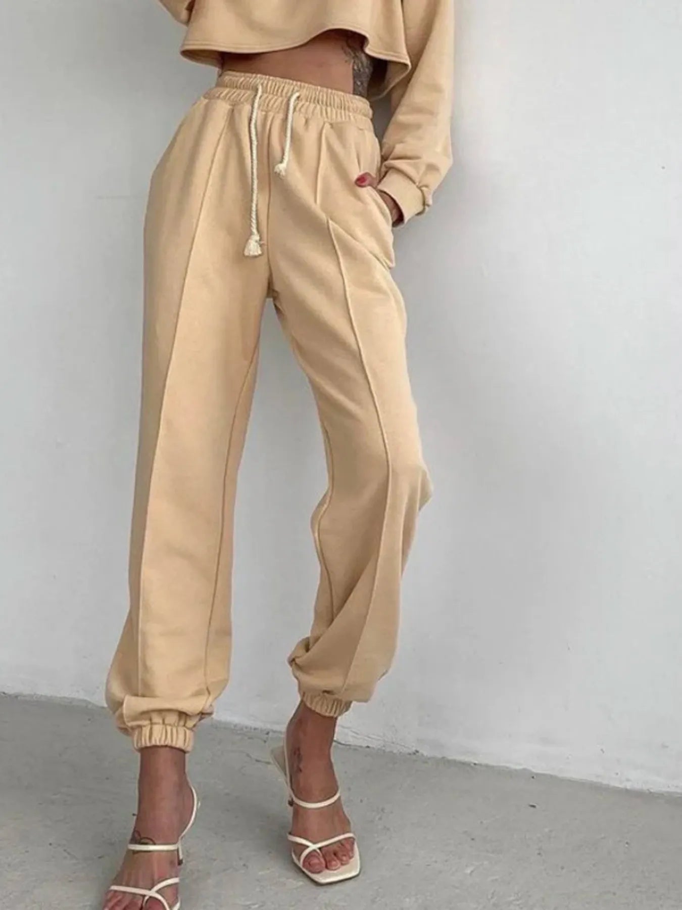 Casual Drawstring Jogger Pants