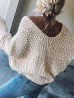 V-Neck Long Sleeve Sweater