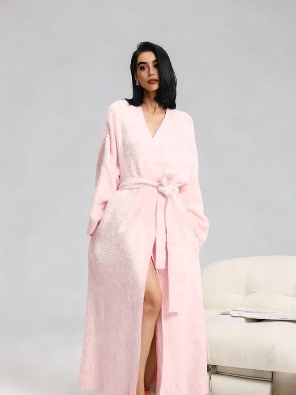 Double-Sided Fleece Robe
