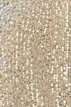 Sequin Zip Up Long Sleeve Jacket