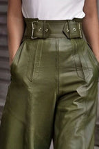 High Waist Wide Flare Pants