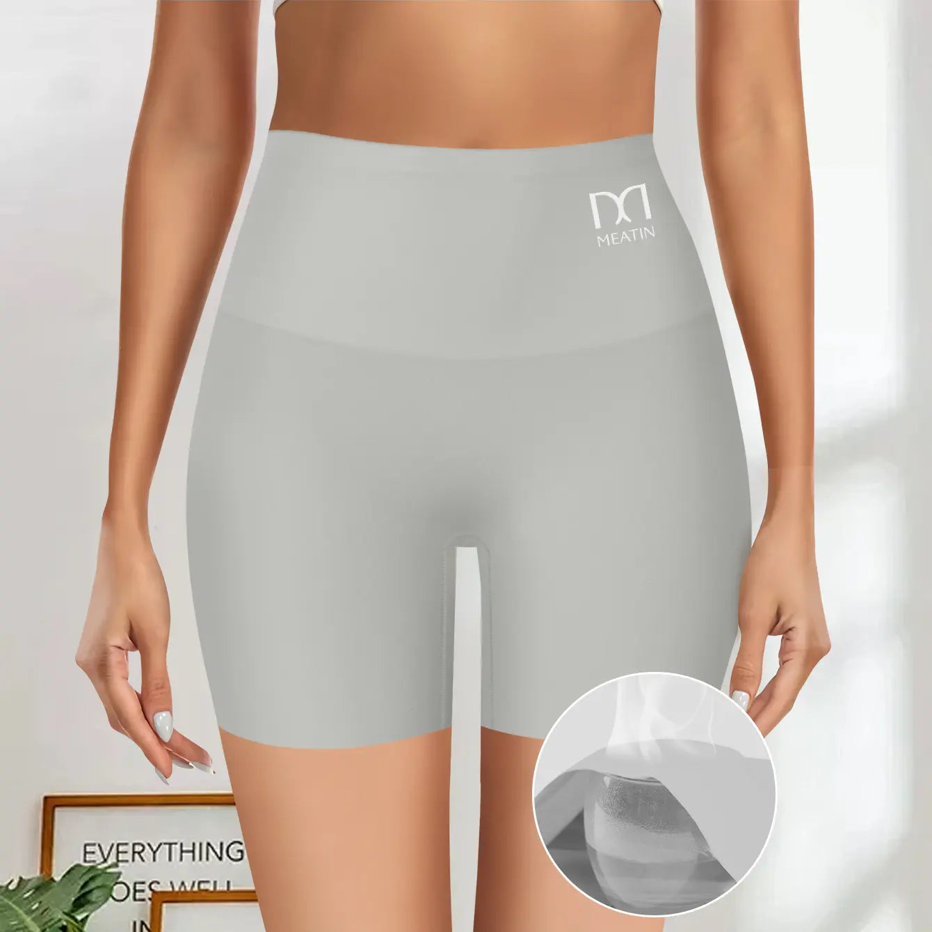 4 Pack High-Waist Tummy Control Shaper Shorts