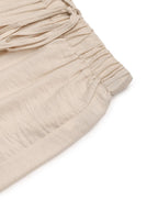 Drawstring Wide Leg Pants