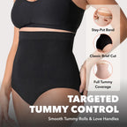 Seamless High-Waist Tummy Control Shaper Panty