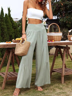 High Waist Wide Leg Pants