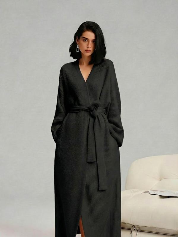 Double-Sided Fleece Robe