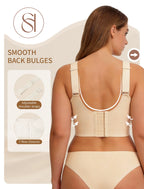 Plus Size Back Fat Smoothing Jelly Bra