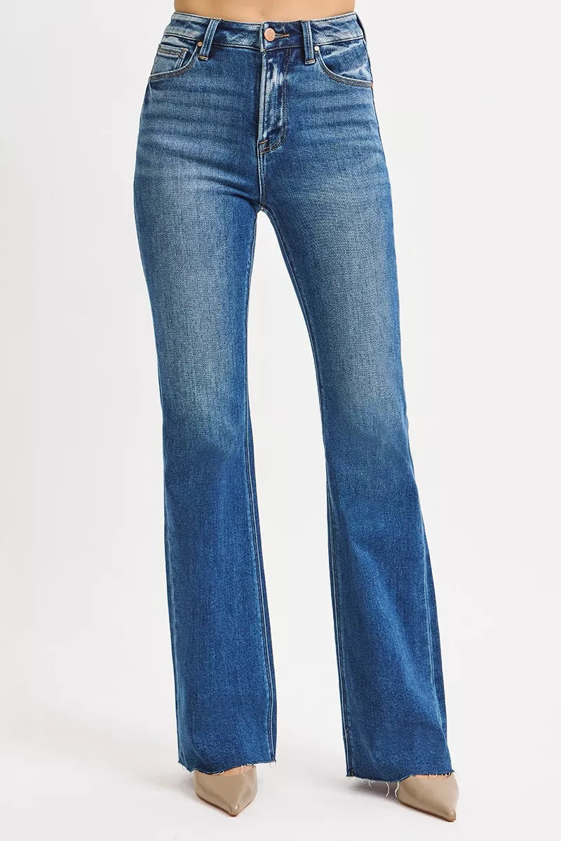 RISEN High Rise Flare Jeans