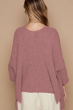[THC Basics] Open Front Sweater Cardigan with Pockets