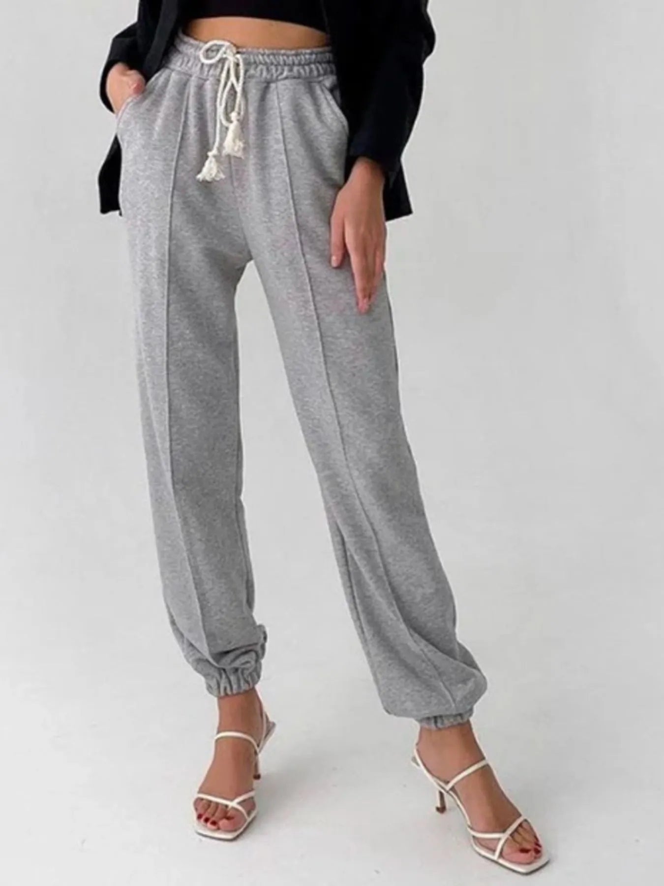 Casual Drawstring Jogger Pants