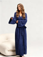 Double-Sided Fleece Robe