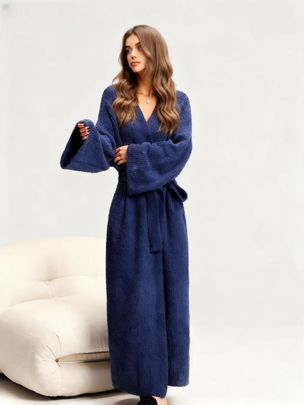Double-Sided Fleece Robe