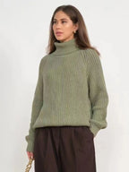 Turtleneck Long Sleeve Sweater