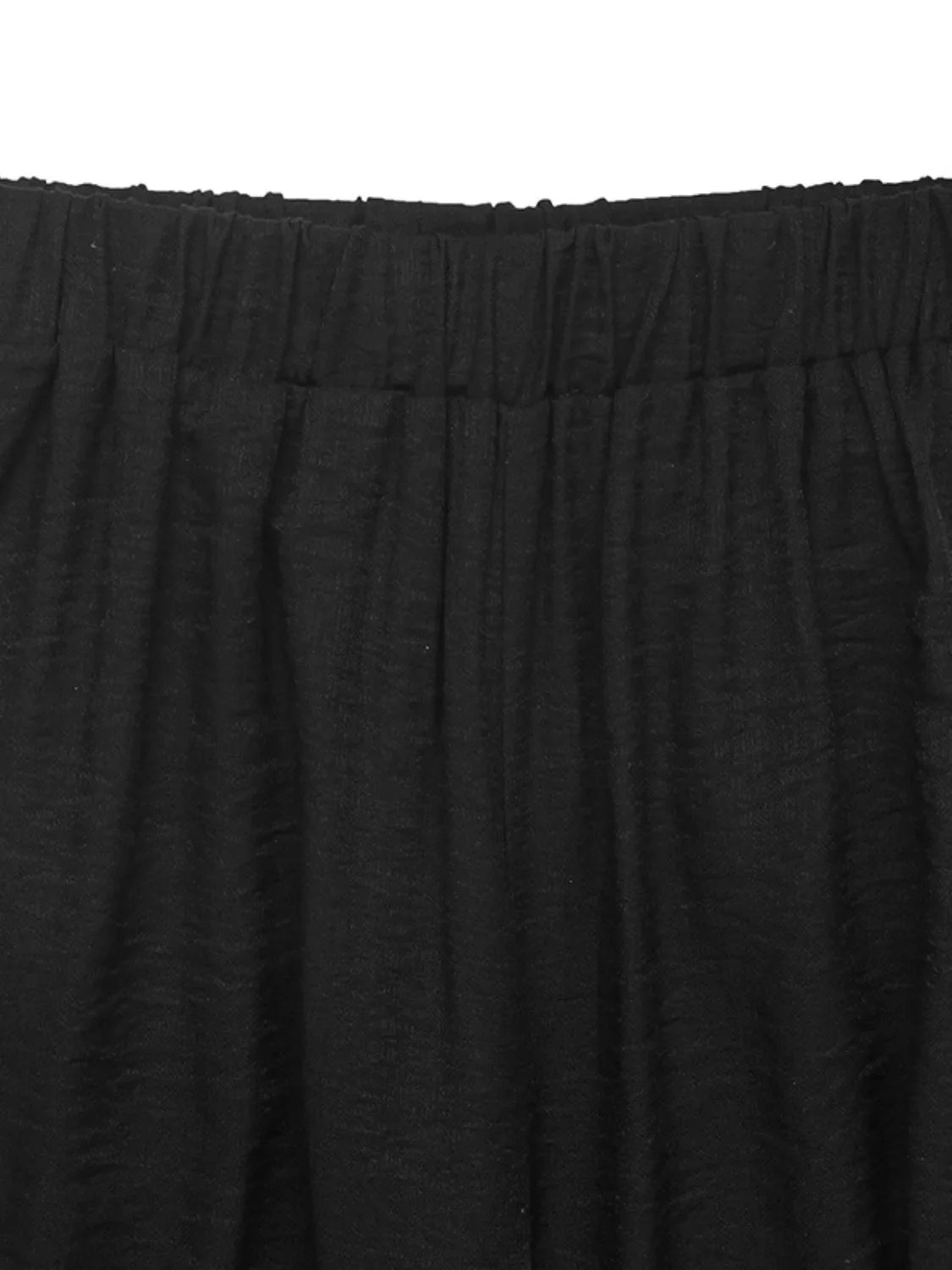 Round Neck Sleeveless Top and Pants Set