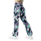 [GeoModa] Kleido Shards Flare Leggings