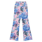 [Floral Bloom] Blushing Hydrangea Flare Leggings