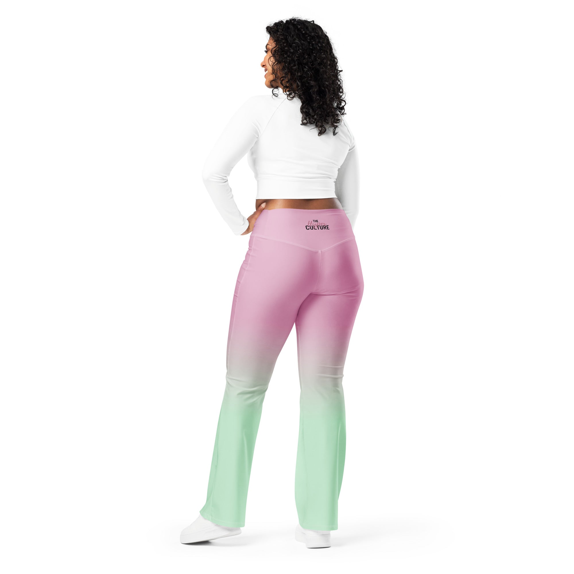 [THC Basics] Rosy Apple Flare leggings