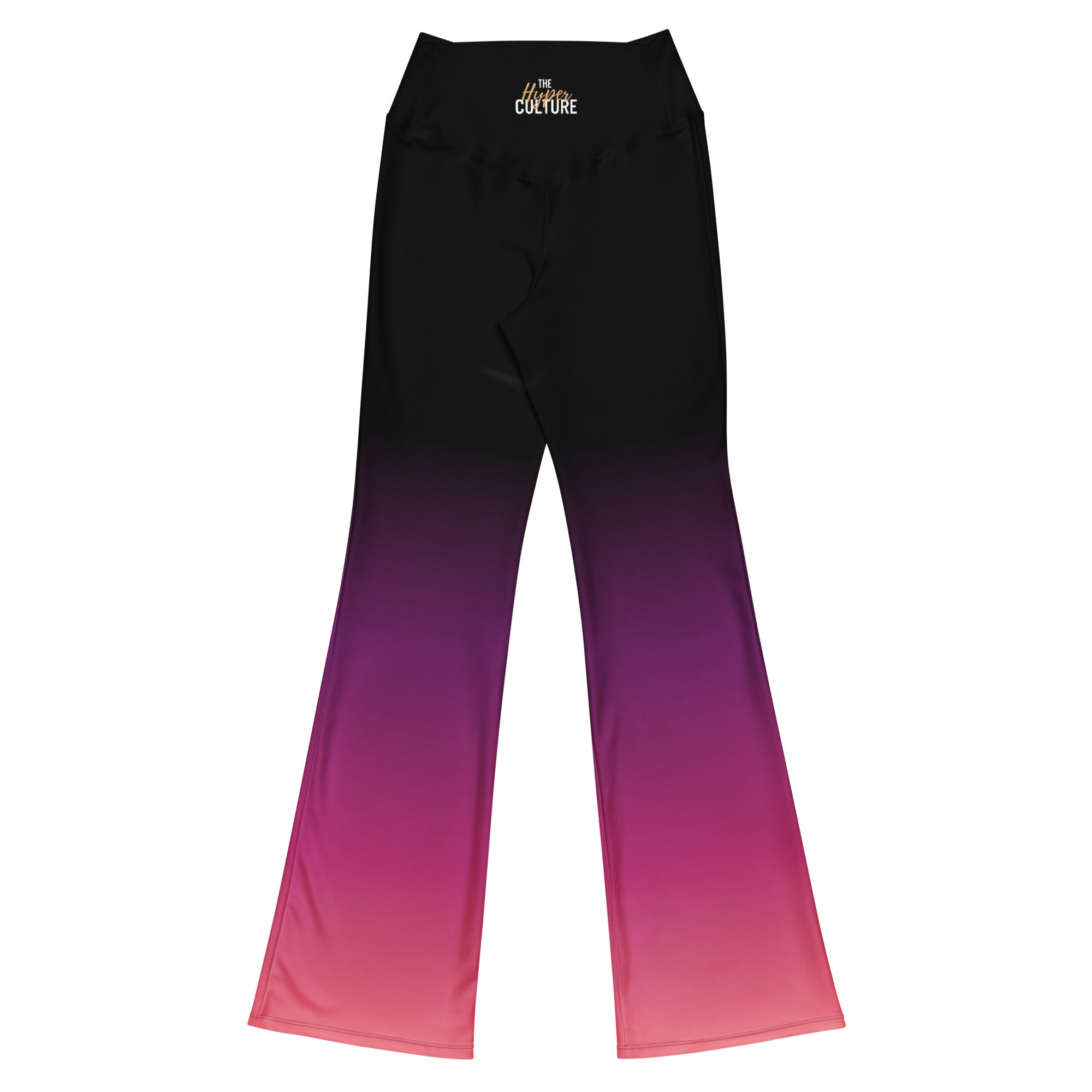 [THC Basics] Pink Eclipse Flare Leggings