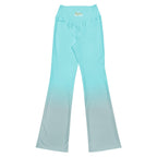 [THC Basics] Frosted Cyan Flare Leggings