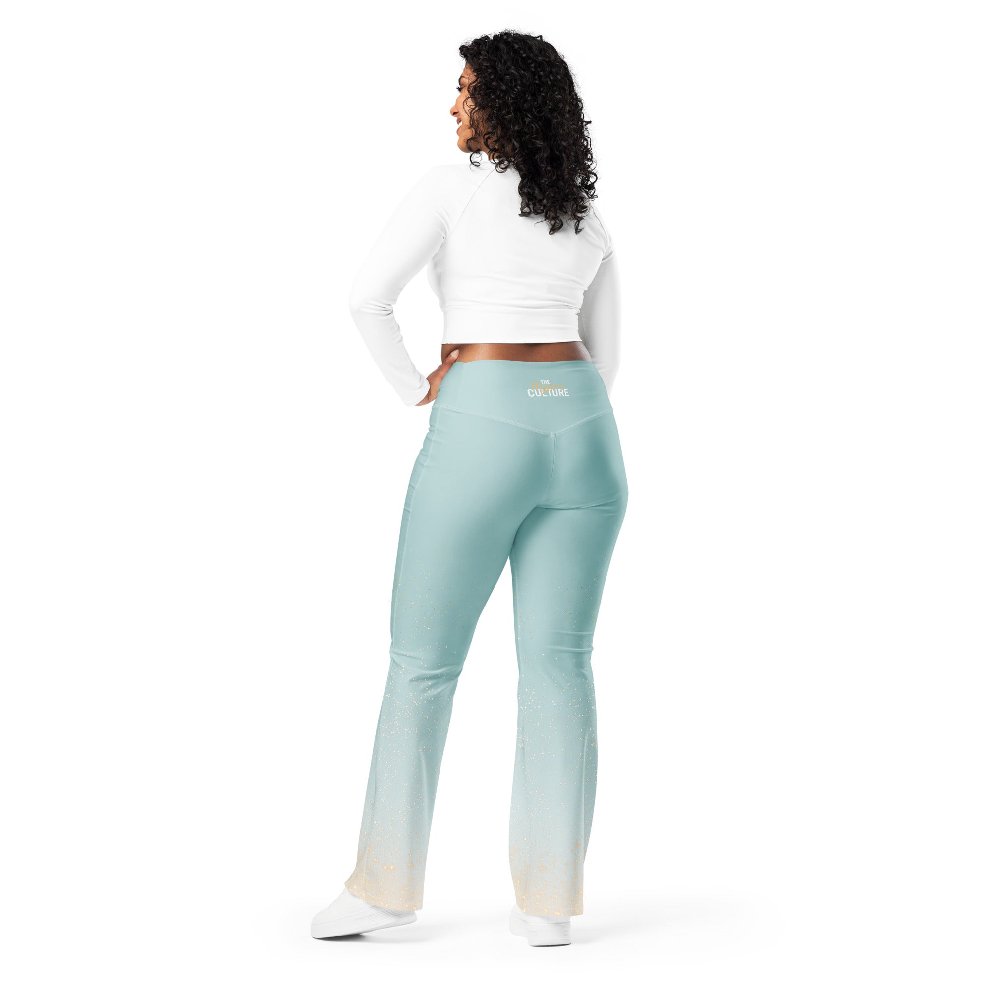 [THC Basics] Shimmering Showers Flare Leggings