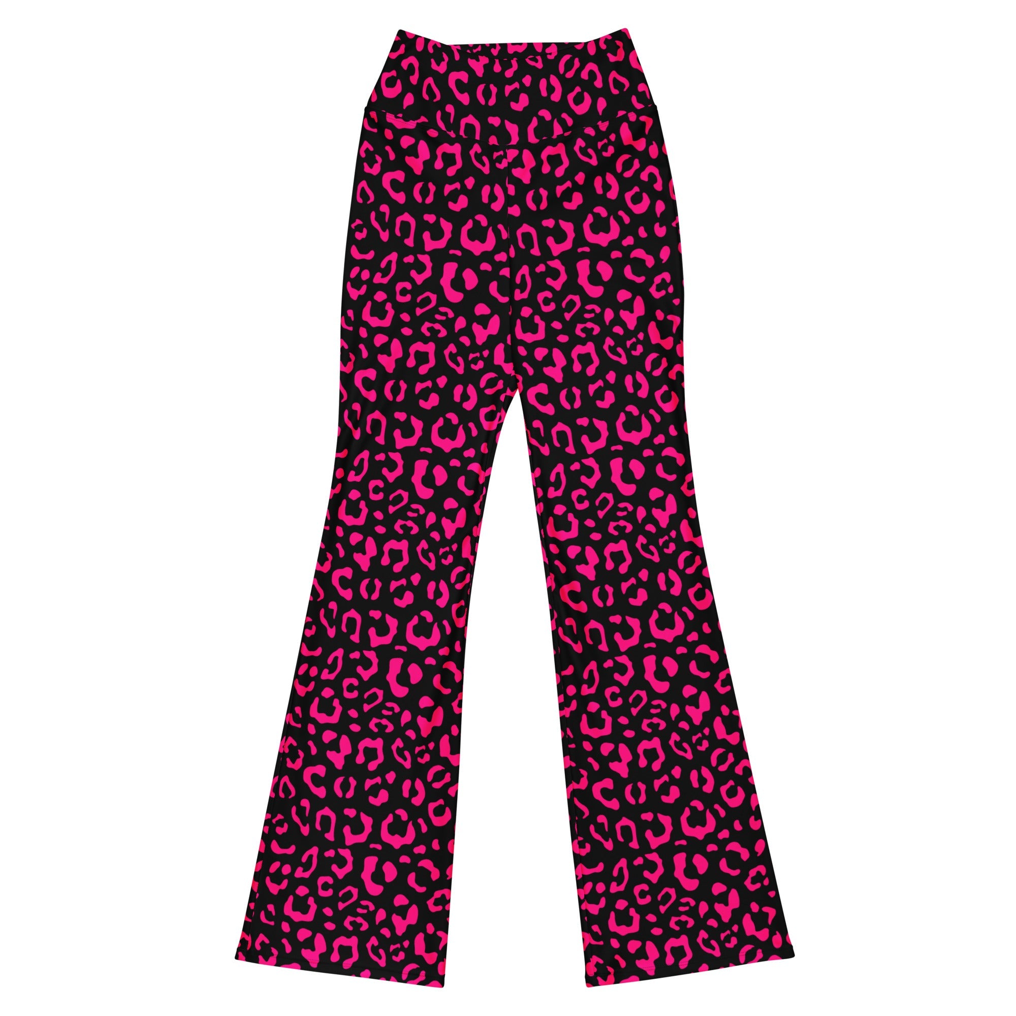 [Wild Side] Pink Panther Flare Leggings