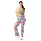 [Floral Bloom] Spring Serenade Flare Leggings