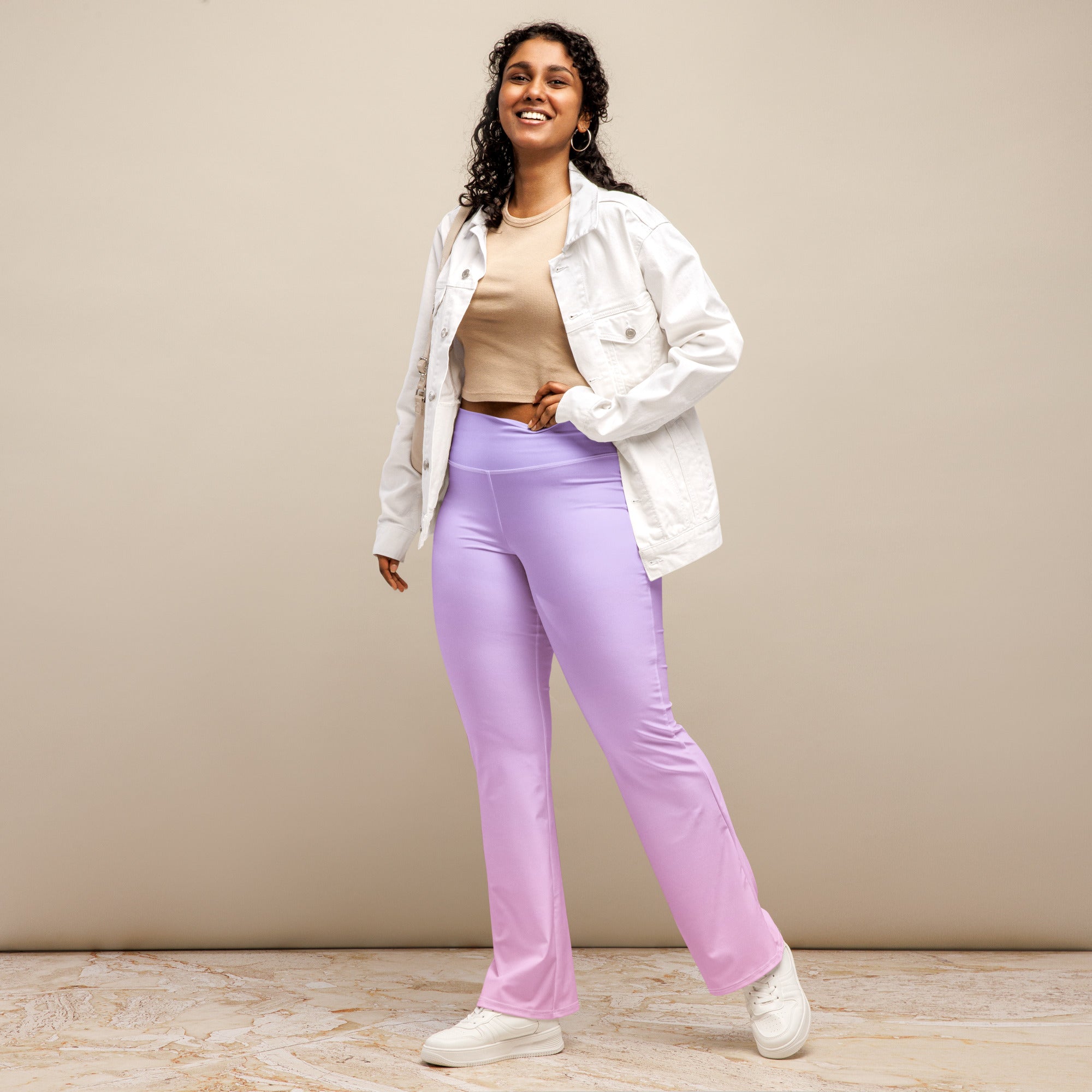 [THC Basics] Serene Skies Flare Leggings