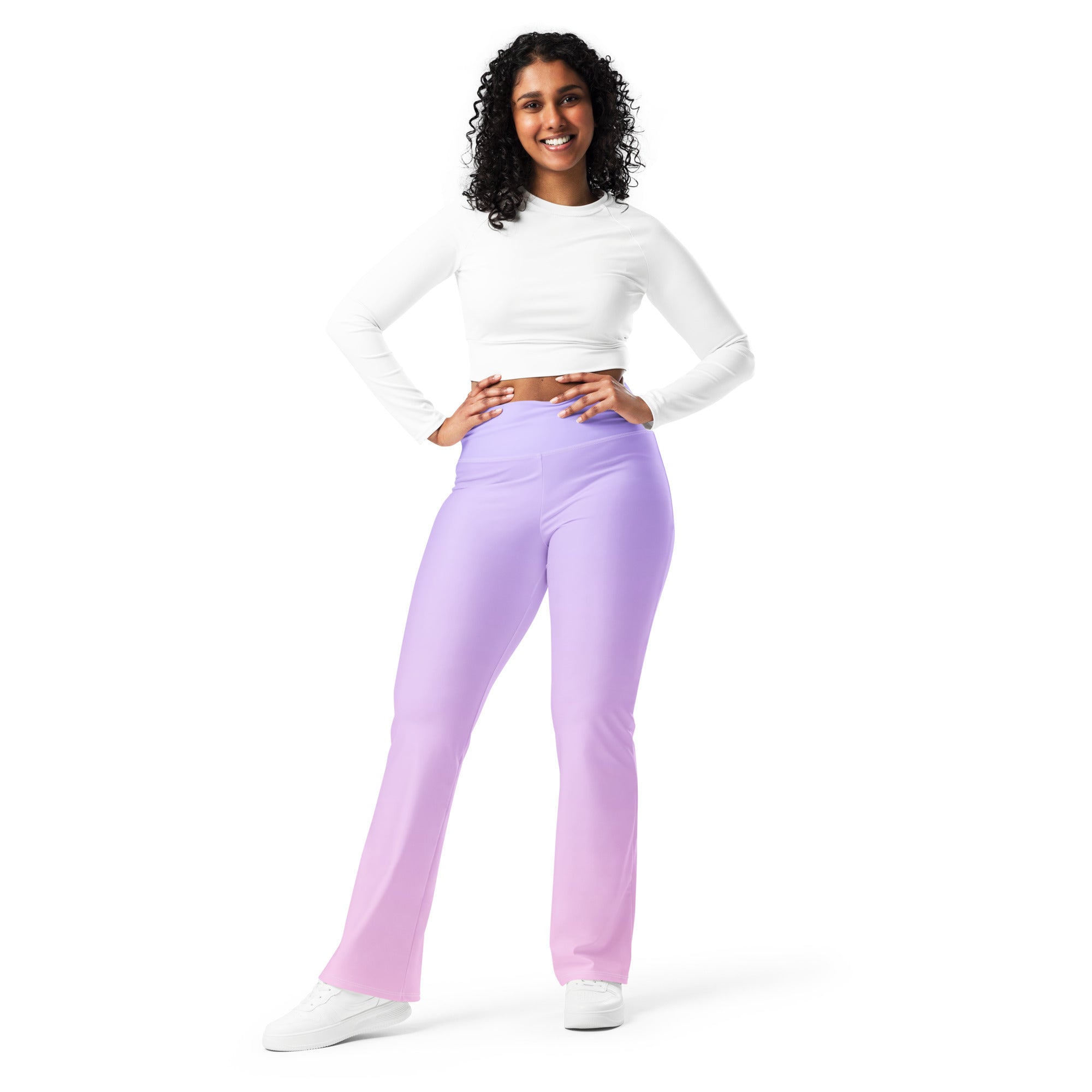 [THC Basics] Serene Skies Flare Leggings
