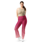 [THC Basics] Peachy Crimson Flare Leggings