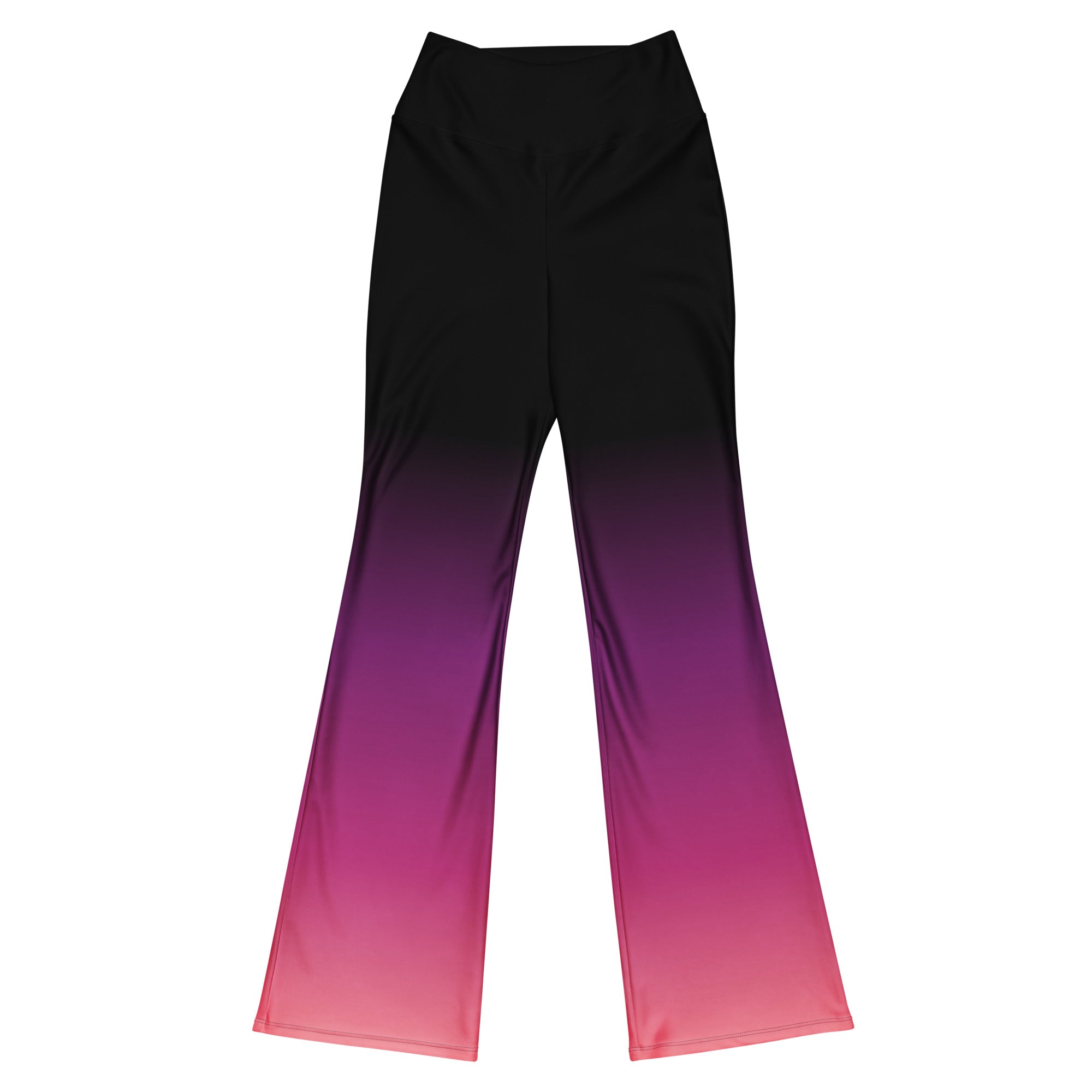 [THC Basics] Pink Eclipse Flare Leggings