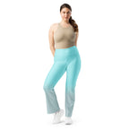 [THC Basics] Frosted Cyan Flare Leggings