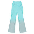 [THC Basics] Frosted Cyan Flare Leggings