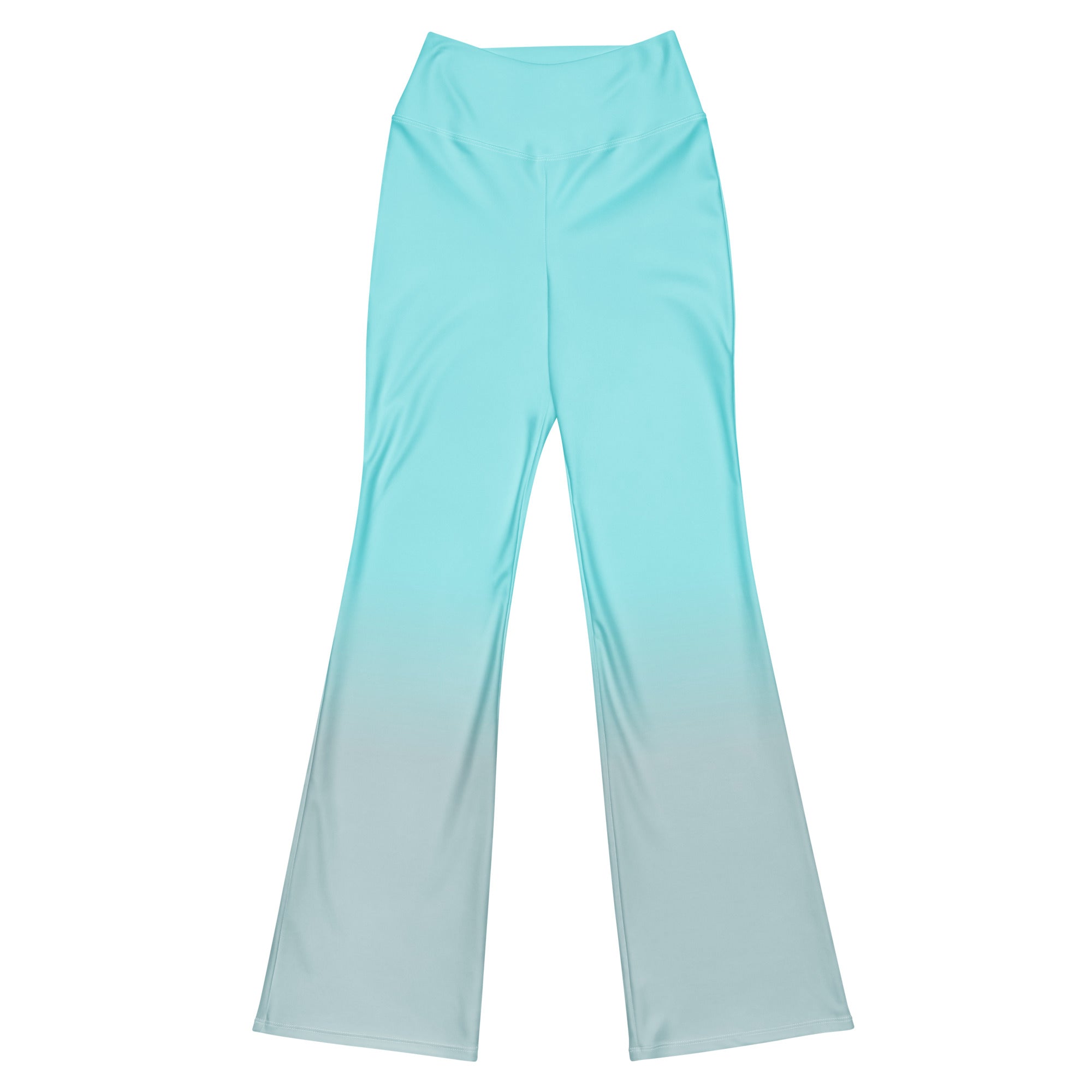[THC Basics] Frosted Cyan Flare Leggings