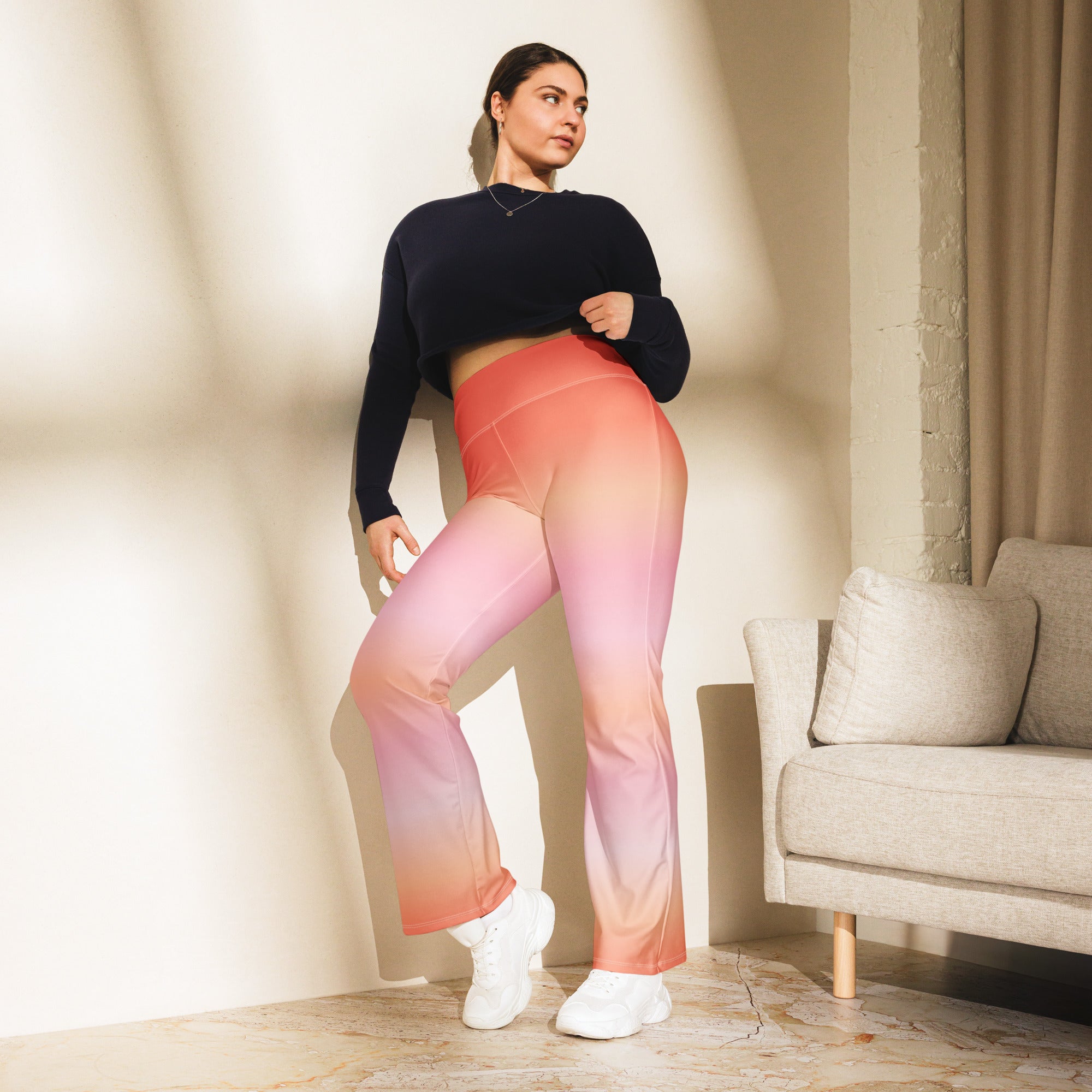 [THC Basics] Golden Hour Flare Leggings