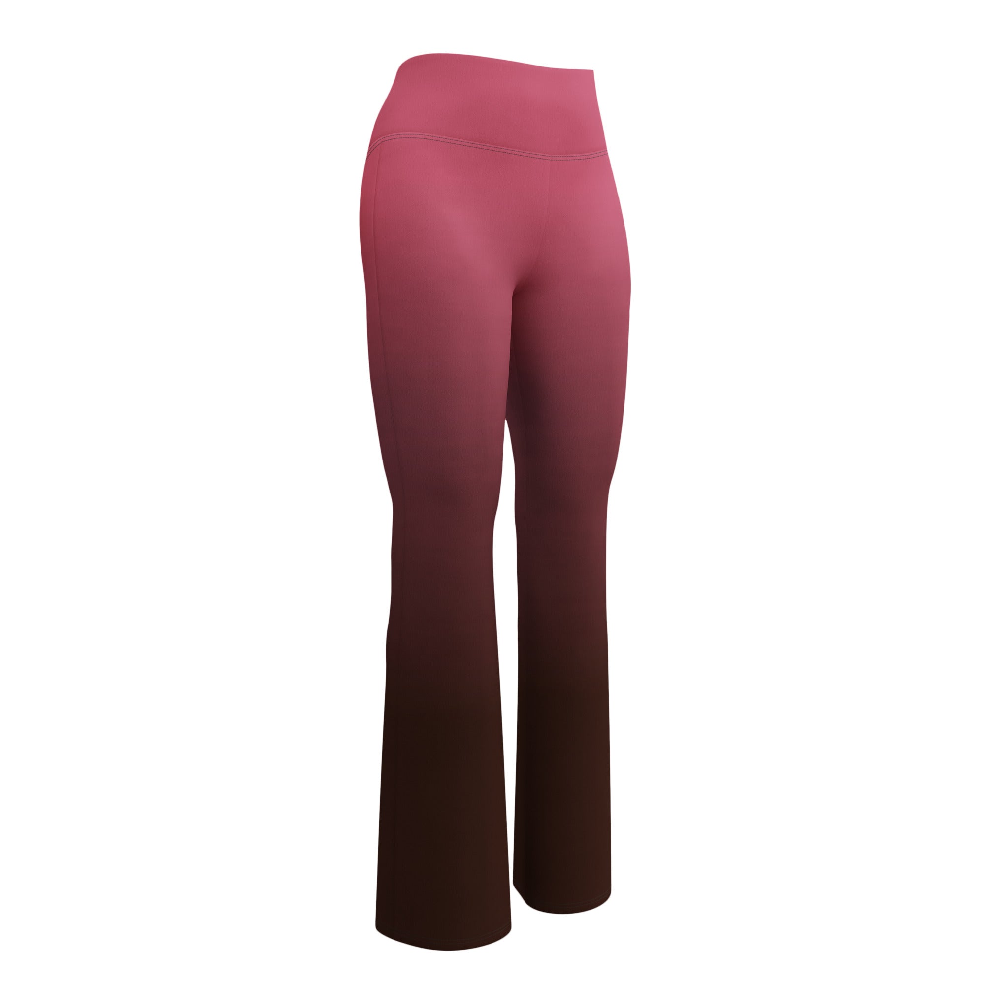 [THC Basics] Blush Latte Flare Leggings