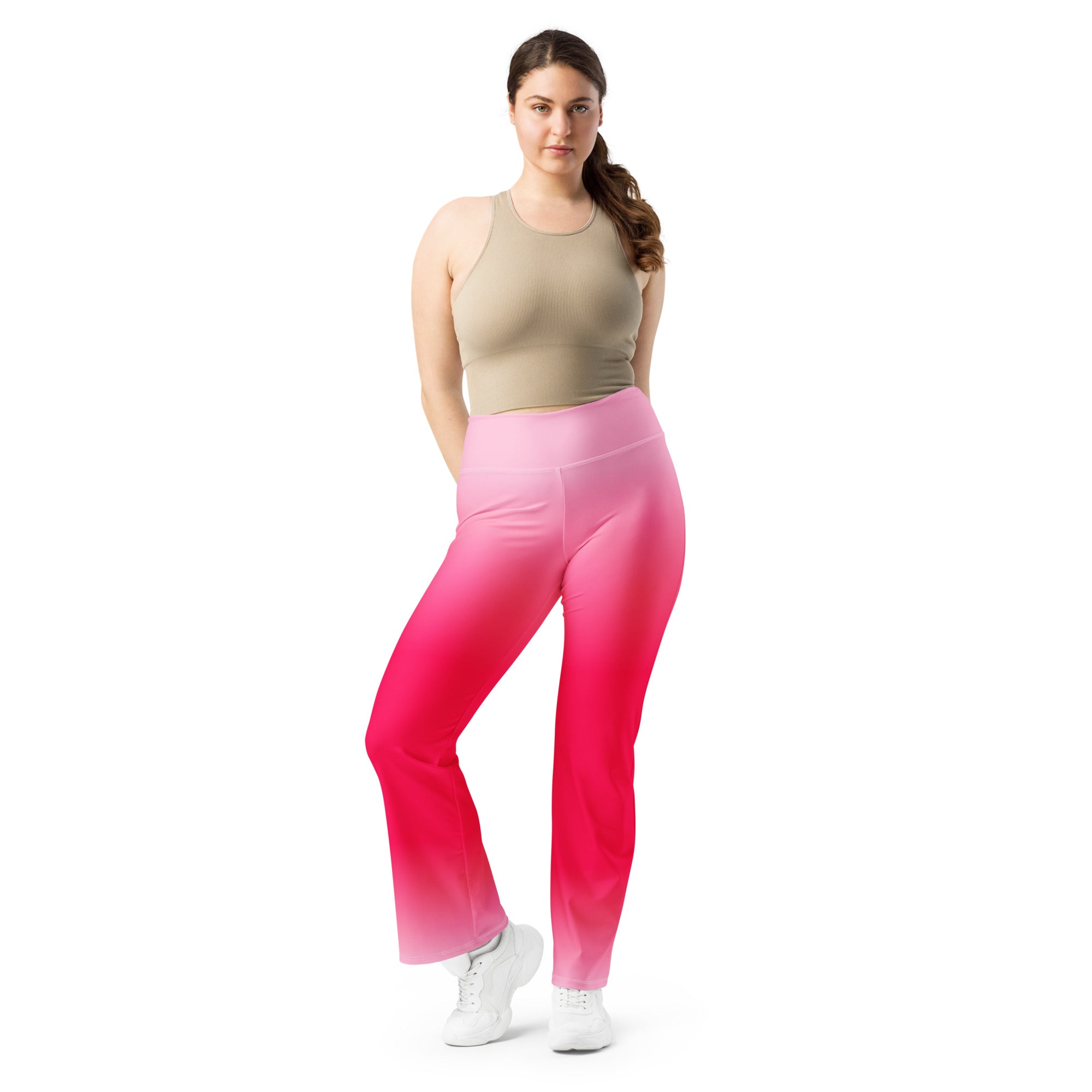[THC Basics] Ruby Glow Flare Leggings