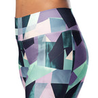 [GeoModa] Kleido Shards Flare Leggings
