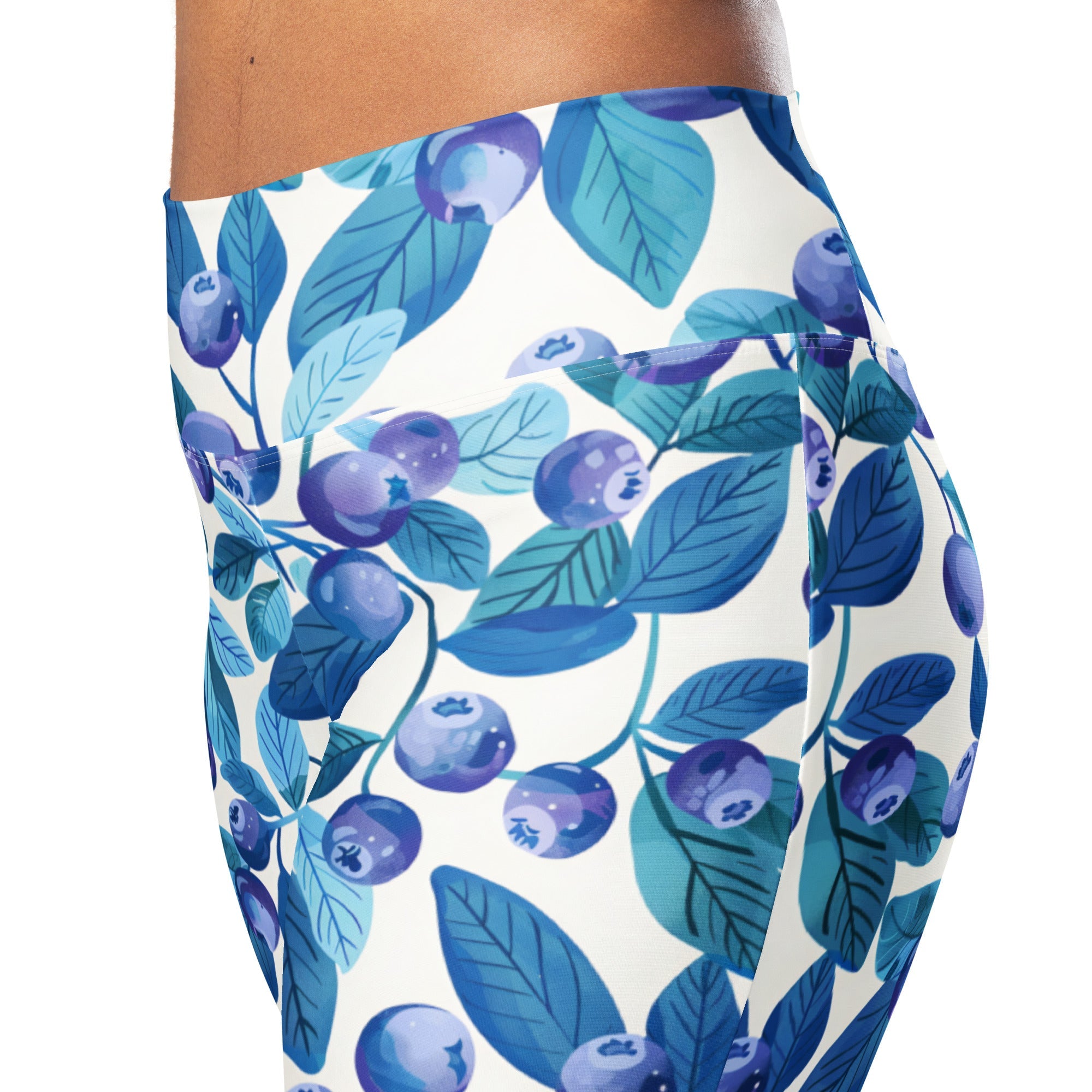 [Fruitilicious] Berry Kissed Flare Leggings