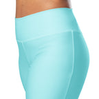 [THC Basics] Frosted Cyan Flare Leggings