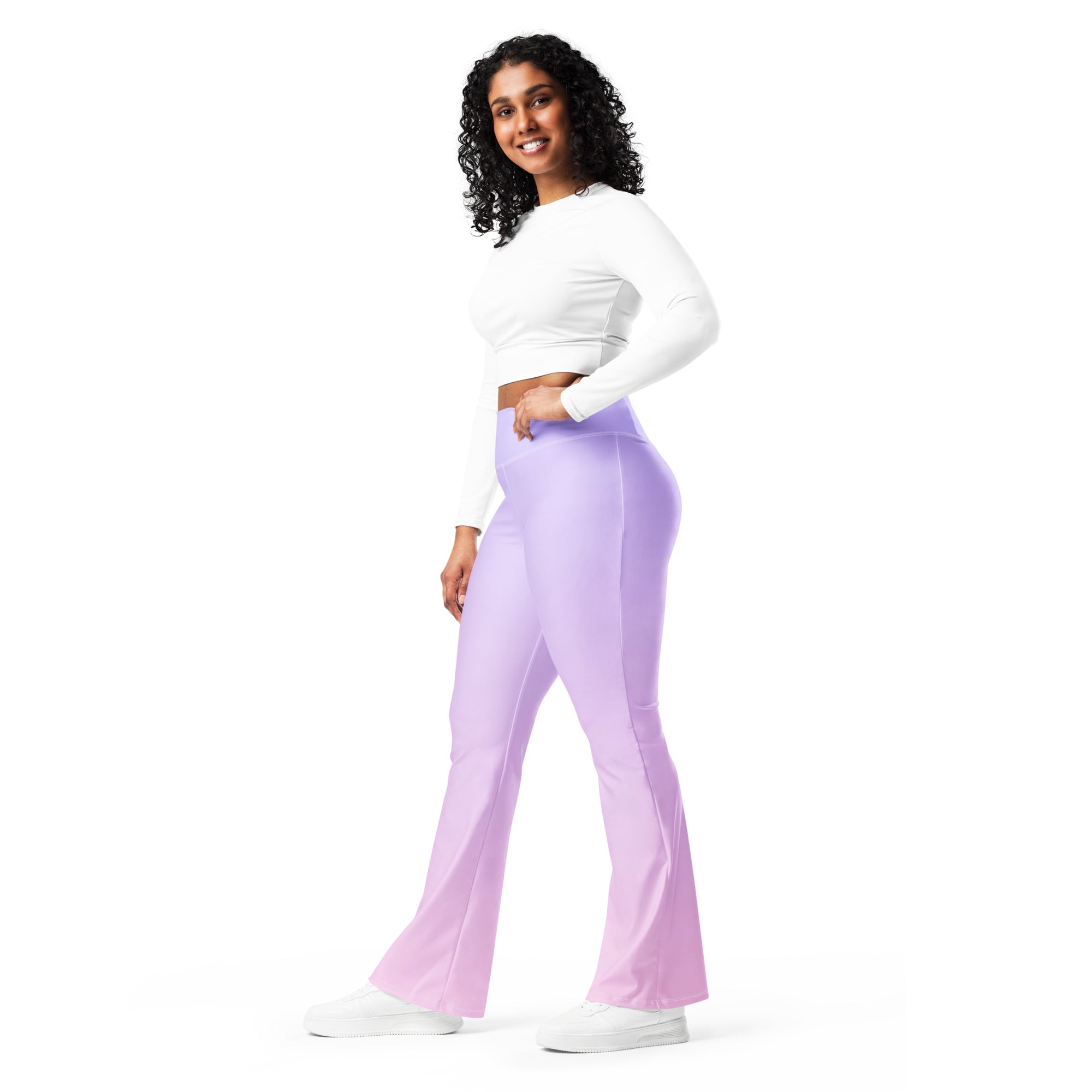 [THC Basics] Serene Skies Flare Leggings