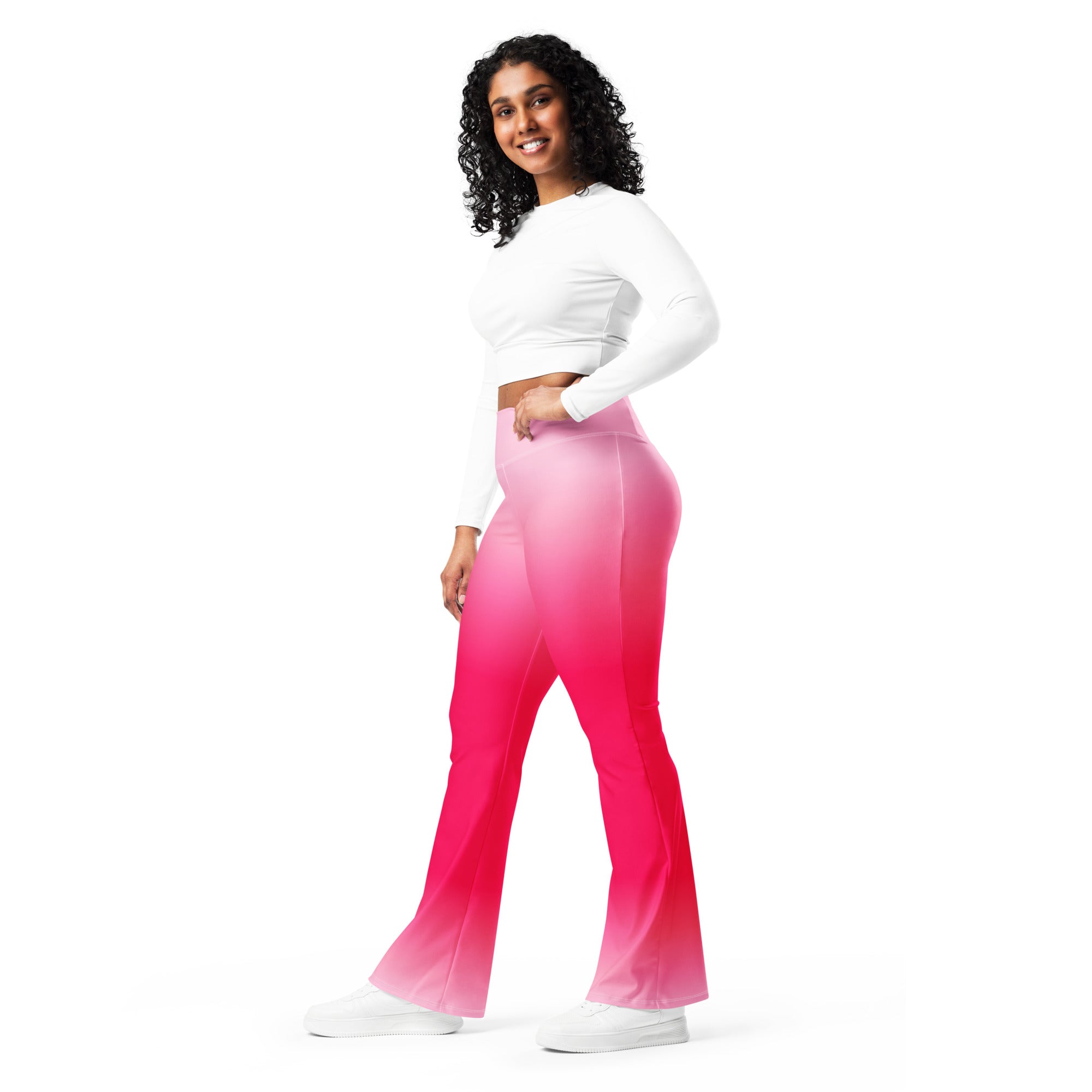 [THC Basics] Ruby Glow Flare Leggings