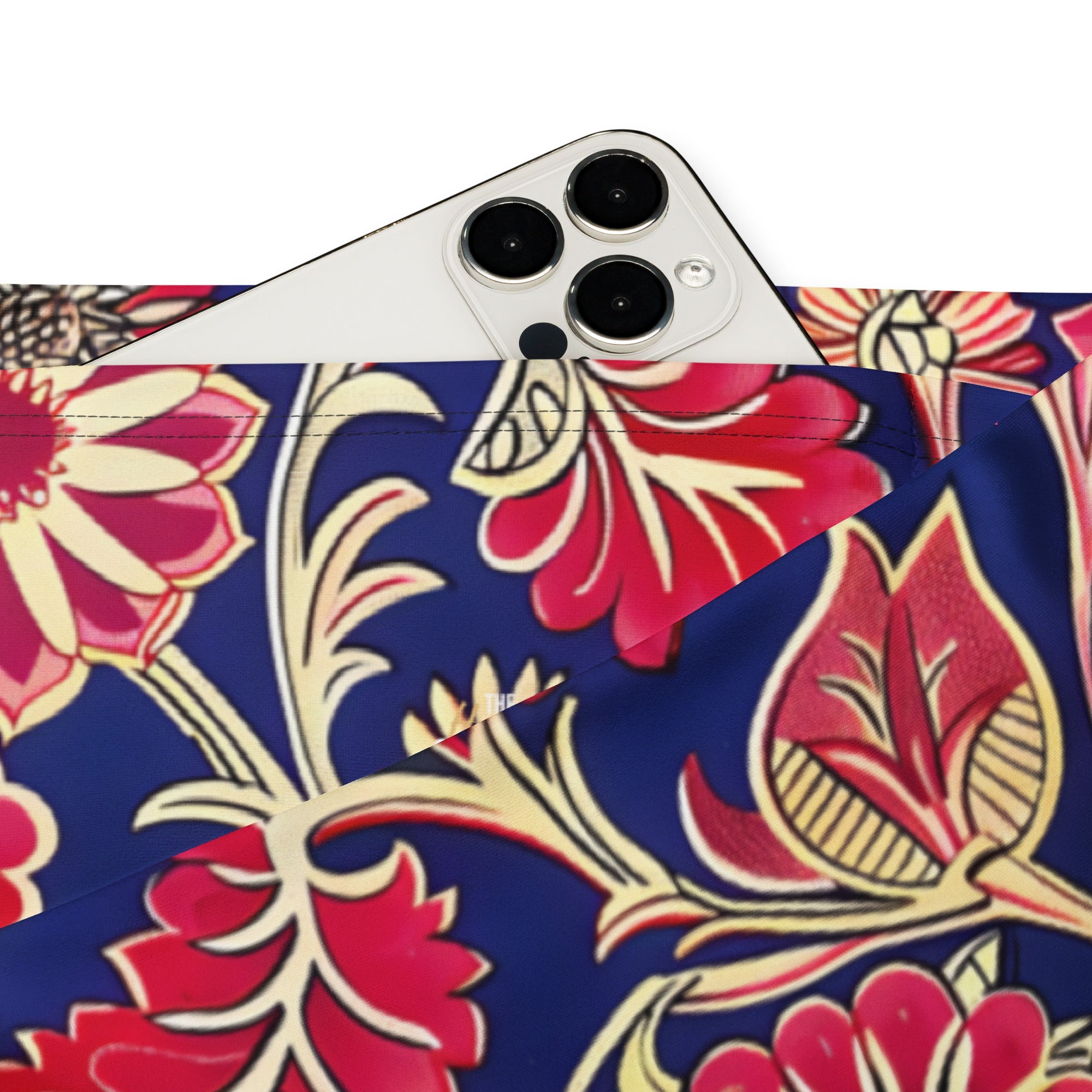 [Floral Bloom] Ruby Heritage Flare leggings