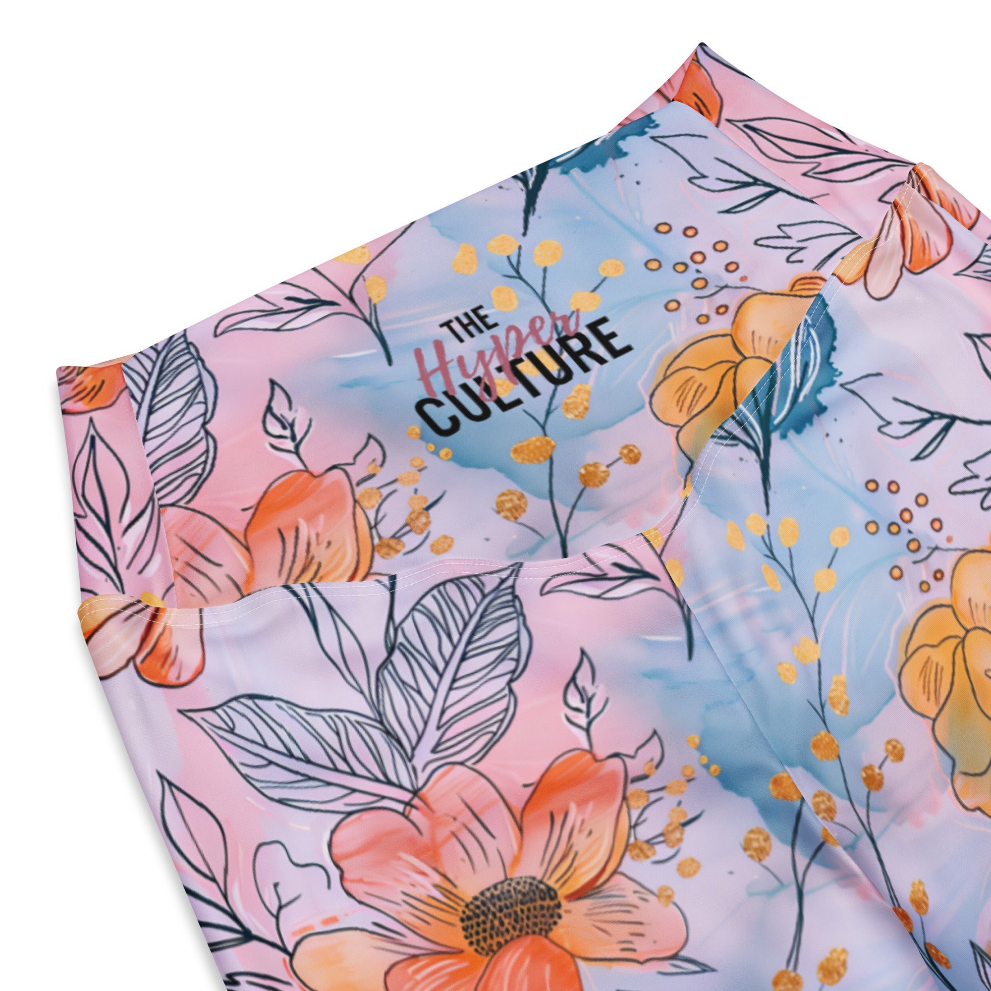 [Floral Bloom] Spring Serenade Flare Leggings