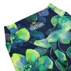 [Floral Bloom] Electric Flora Flare Leggings